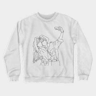 Shooting Stars Crewneck Sweatshirt